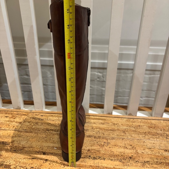 FRYE-Molly Button-Tall Knee High Boot- Redwood Leather-SIZE 6-NWOB - Picture 7 of 8